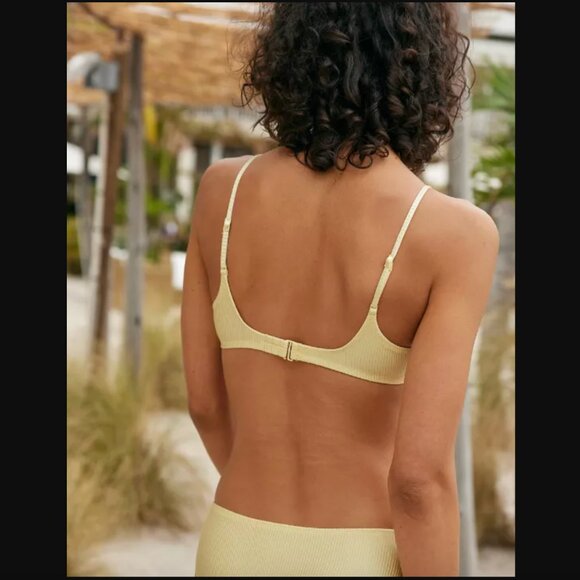 [SET] Aerie Rib Bikini Set - Photon Yellow - Picture 2 of 8